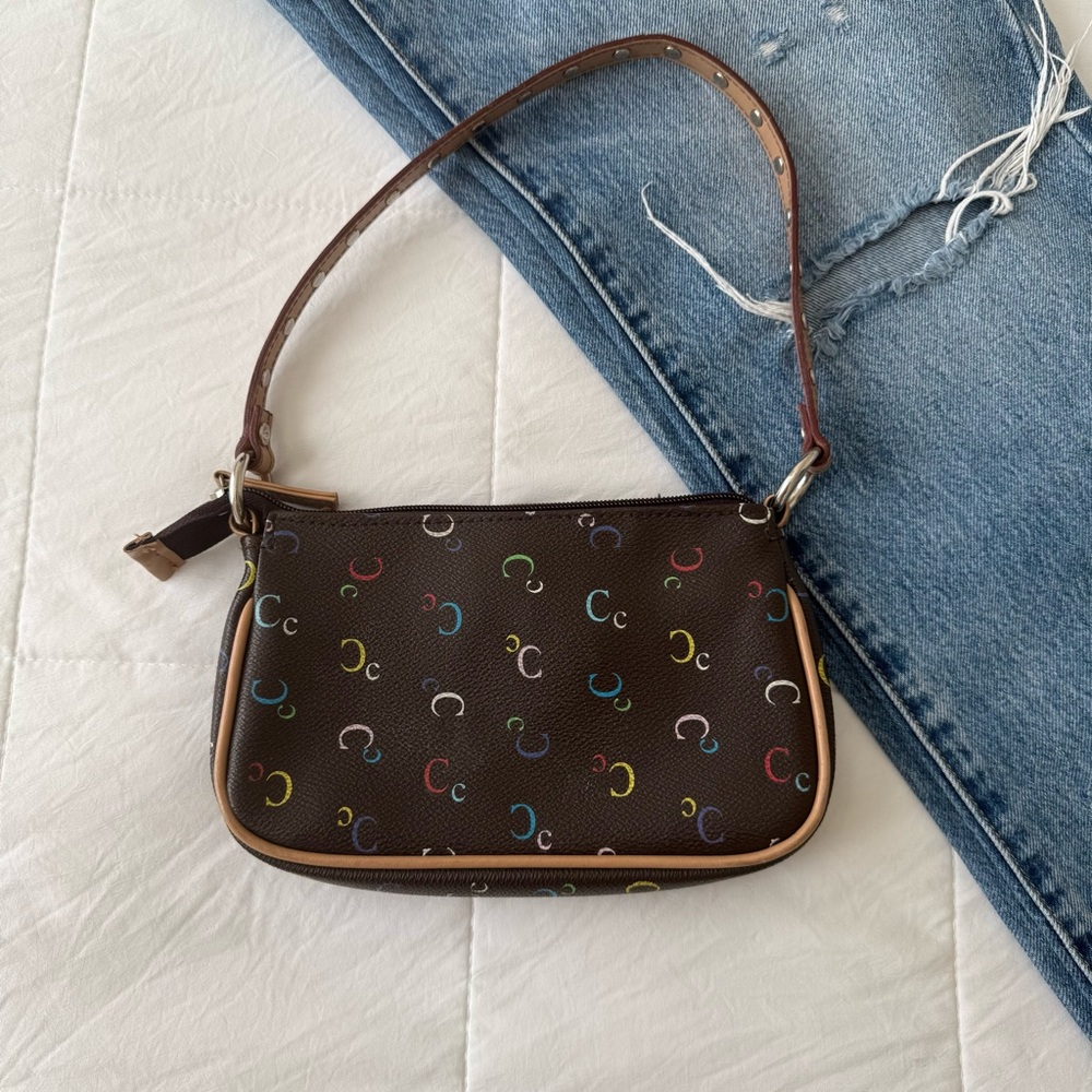 Limited too Shoulder Bag Brown and Tan‎ Vintage - Picture 2 of 5